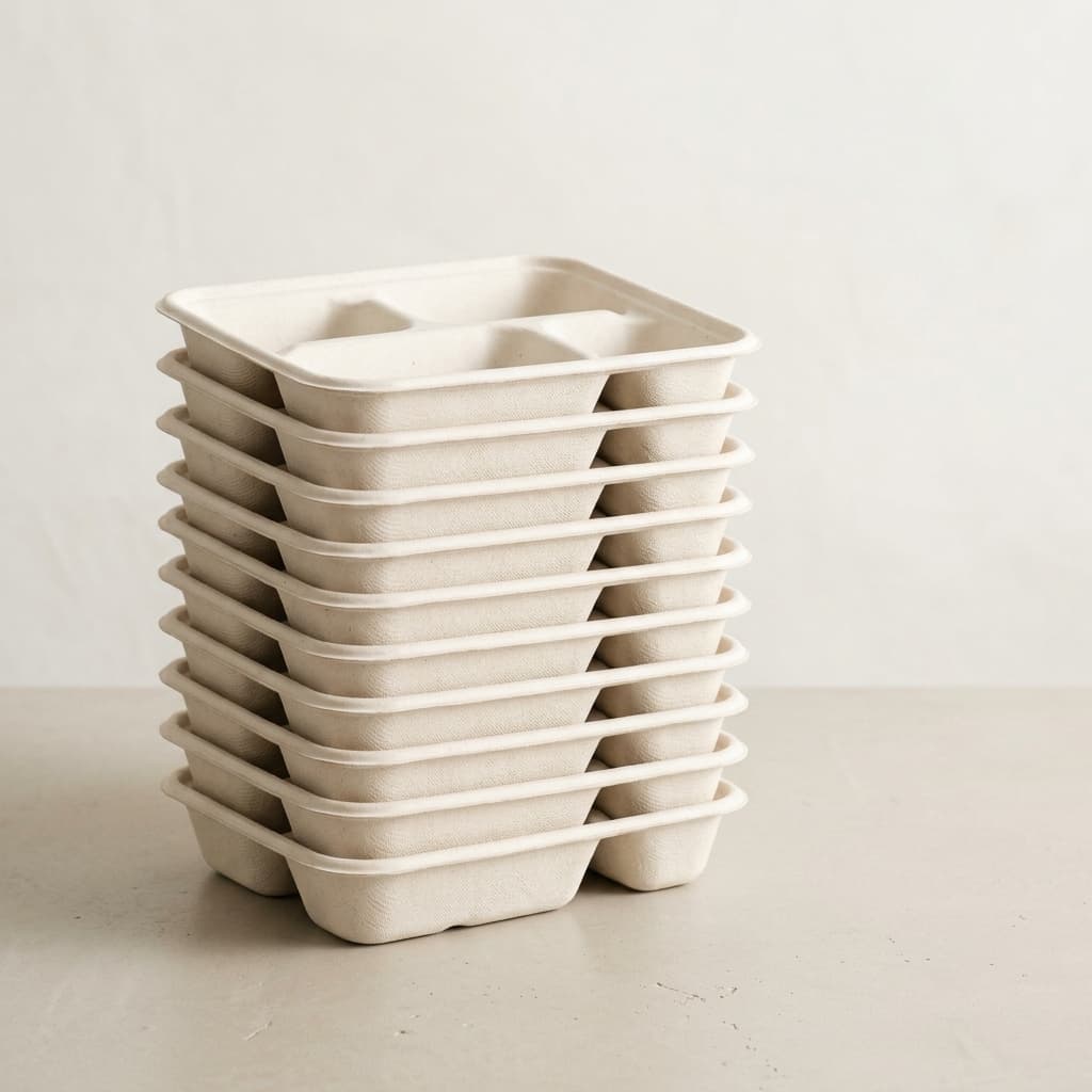 3-Compartment Trays