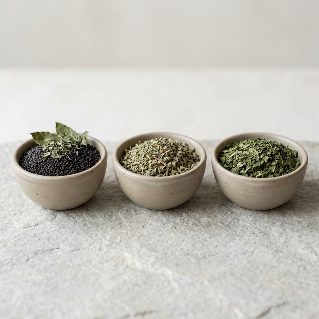 Dried Herbs (Basil, Oregano, Mint)