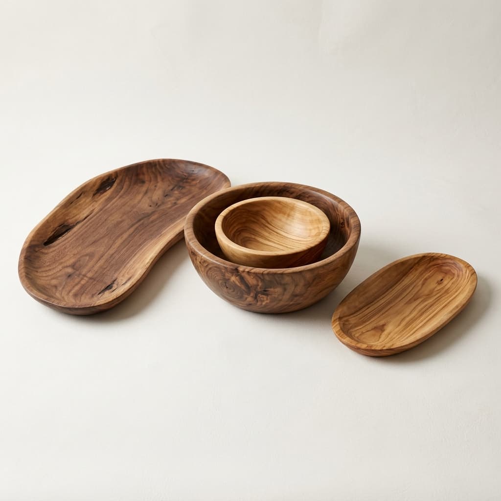 Hand-carved Kitchenware